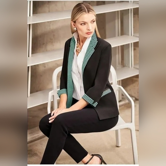 Misook 2 Pcs Kint Blazer And Tank Top Size S - Picture 11 of 11